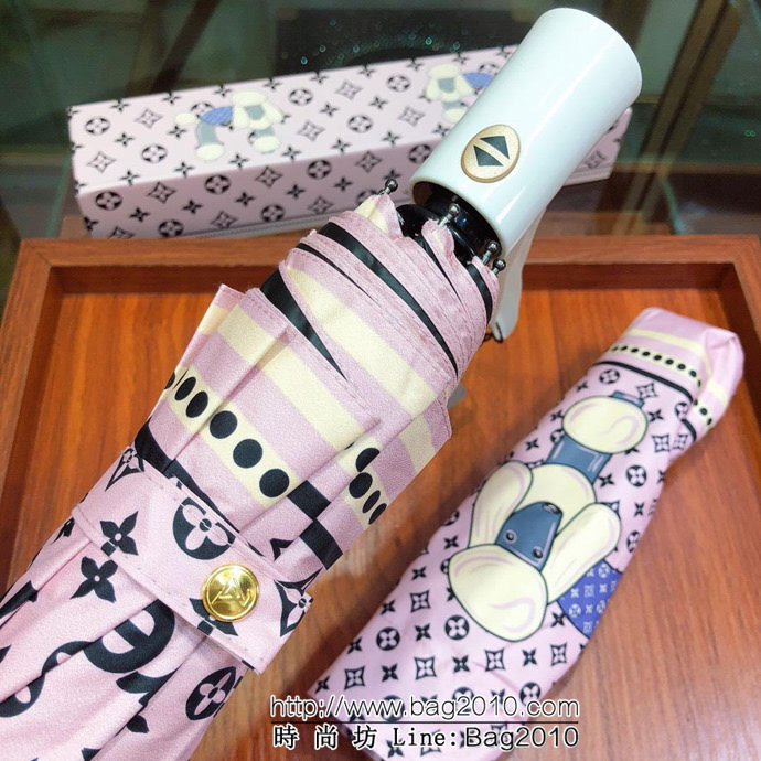 路易威登LV 全自動三折睛雨傘 今年最火爆時尚單品 防雨防紫外線隔熱傘  sll1033
